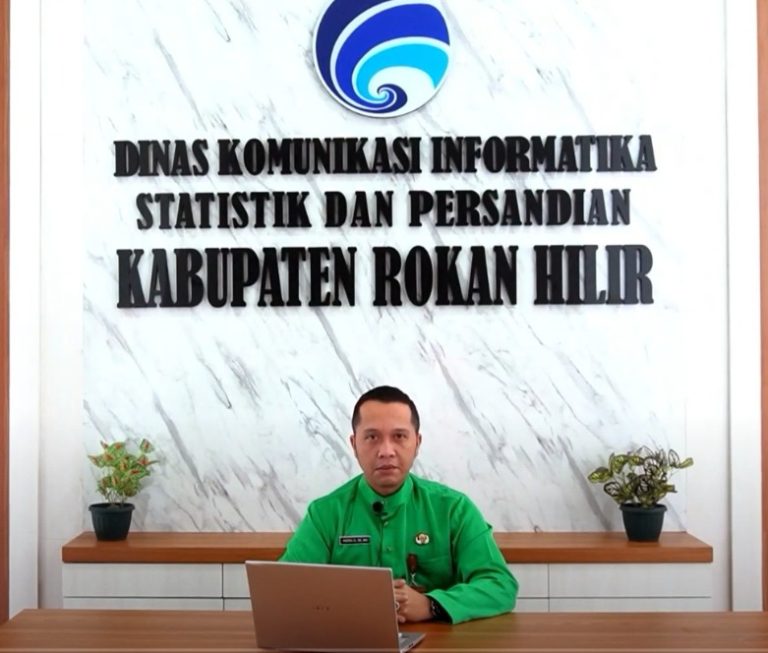 Diskominfotiks Rohil Luruskan Informasi terkait Internet di Lingkungan Pemkab