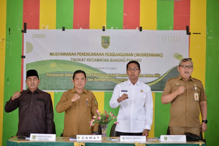 Wabup Rohil Hadiri Musrenbang Kecamatan Bngko