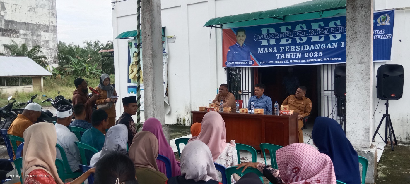KPU Rohil Pleno Penetapan Bupati Dan Wakil Bupati Terpilih H Bistamam Dan Jhony Charles