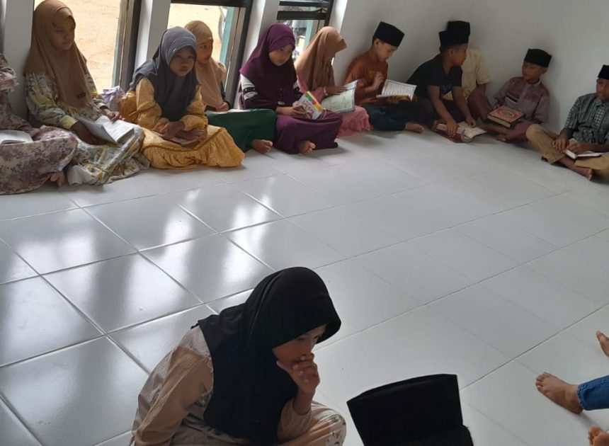 Rumah Tahfidz Ibnu Rusydi Kecamatan Benai Agendakan Program Belajar, Hardenis : Kita Bangun Generasi Yang Qur’ani.