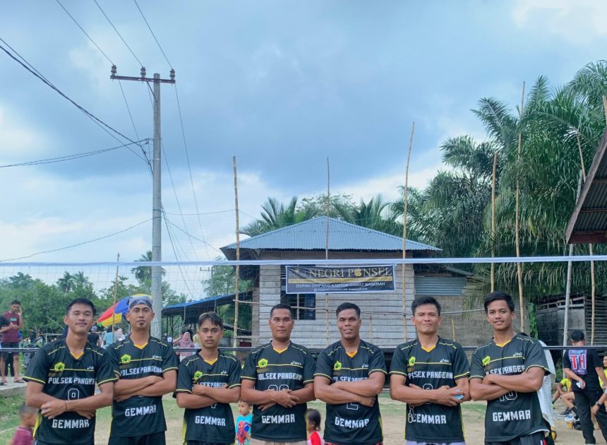 Mati Manggigik!!! Tim Volly Ball GEMMAR Melaju ke Putaran Semifinal Open Turnamen Desa Pulau Madinah Cup 2025