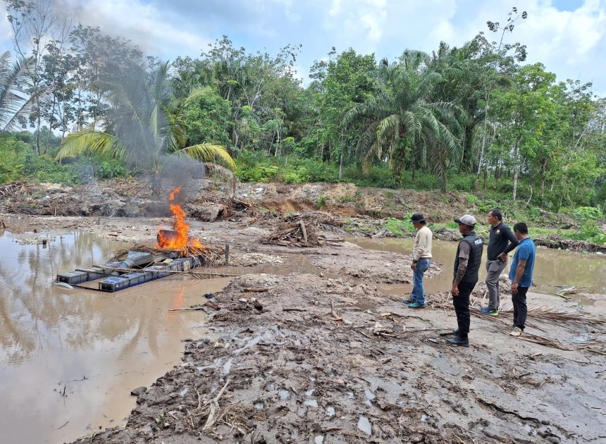 Kapolsek Benai Tertipkan Peti di Wilayah Polsek Benai Desa Tebing Tinggi Simandolak